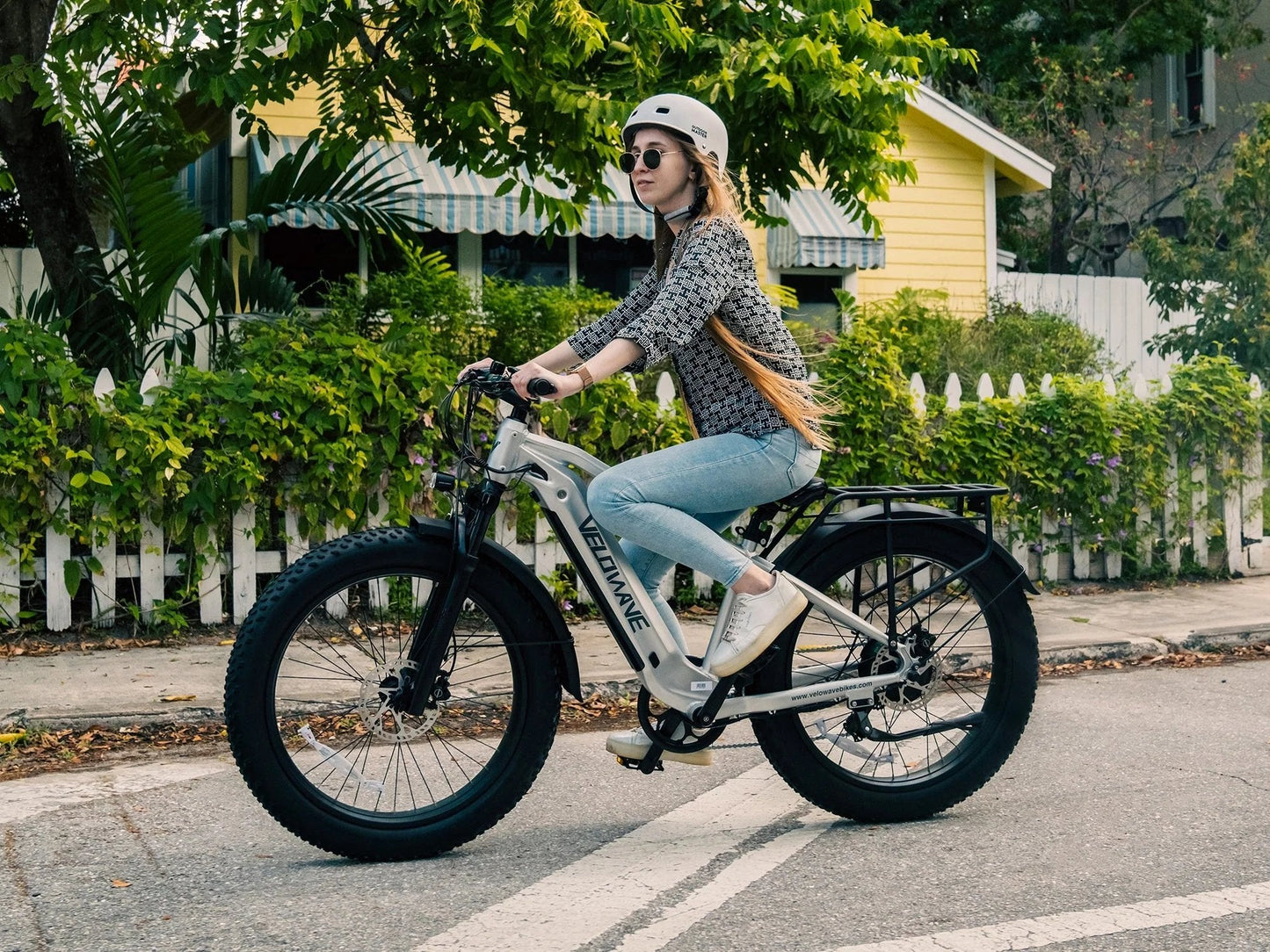 VELOWAVE Ranger 2.0 Fat Tire All-Terrain Electric Bike, Top Speed 28MPH