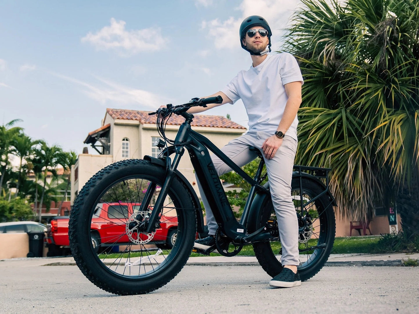 VELOWAVE Ranger 2.0 Fat Tire All-Terrain Electric Bike, Top Speed 28MPH