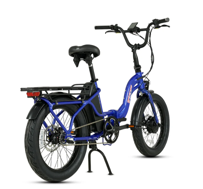Young Electric E-Urban 500W Lightweight Folding eBike | 20'' All-terrain Fat Tire With 480Wh LG Battery | Internal Gear Hub, Top Speed - 20MPH