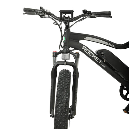 UL Certified-Ecotric Rocket Fat Tire Beach Snow Electric Bike - Blue, Top Speed: 20 mph