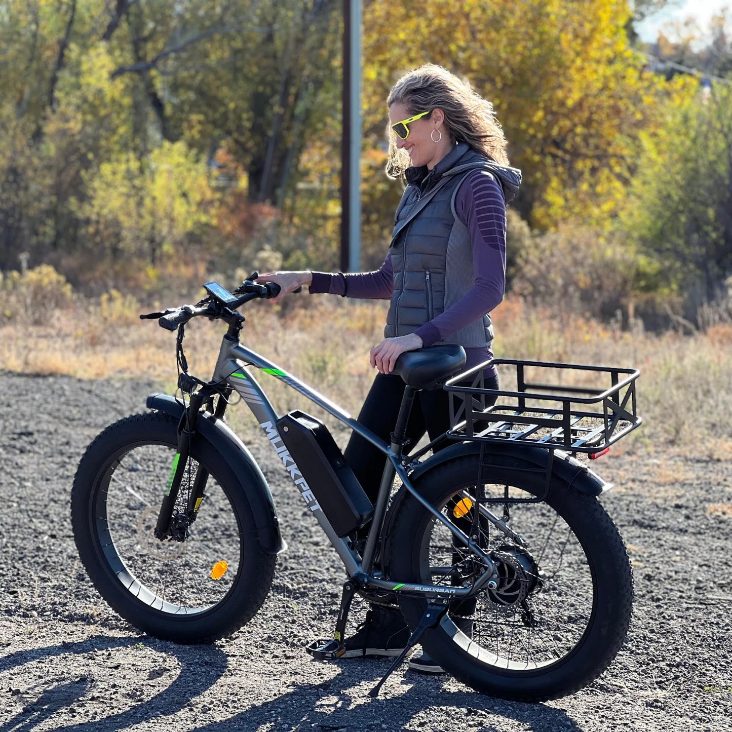Mukkpet Suburban 1500W Peak E-bike, Max Speed: 25 MPH
