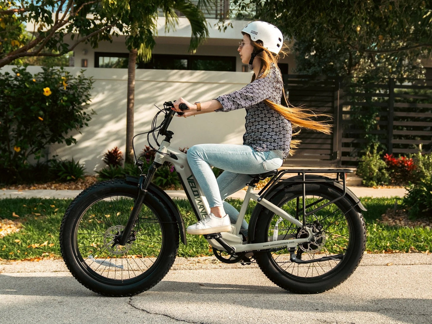VELOWAVE Ranger Step-Thru 2.0 Electric Bike, Top speed- 28 mph