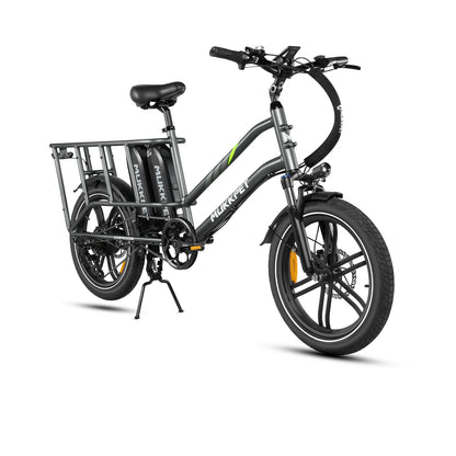 Mukkpet Stepwagon Dual-Battery Cargo E-Bike, Top Speed - 28mph