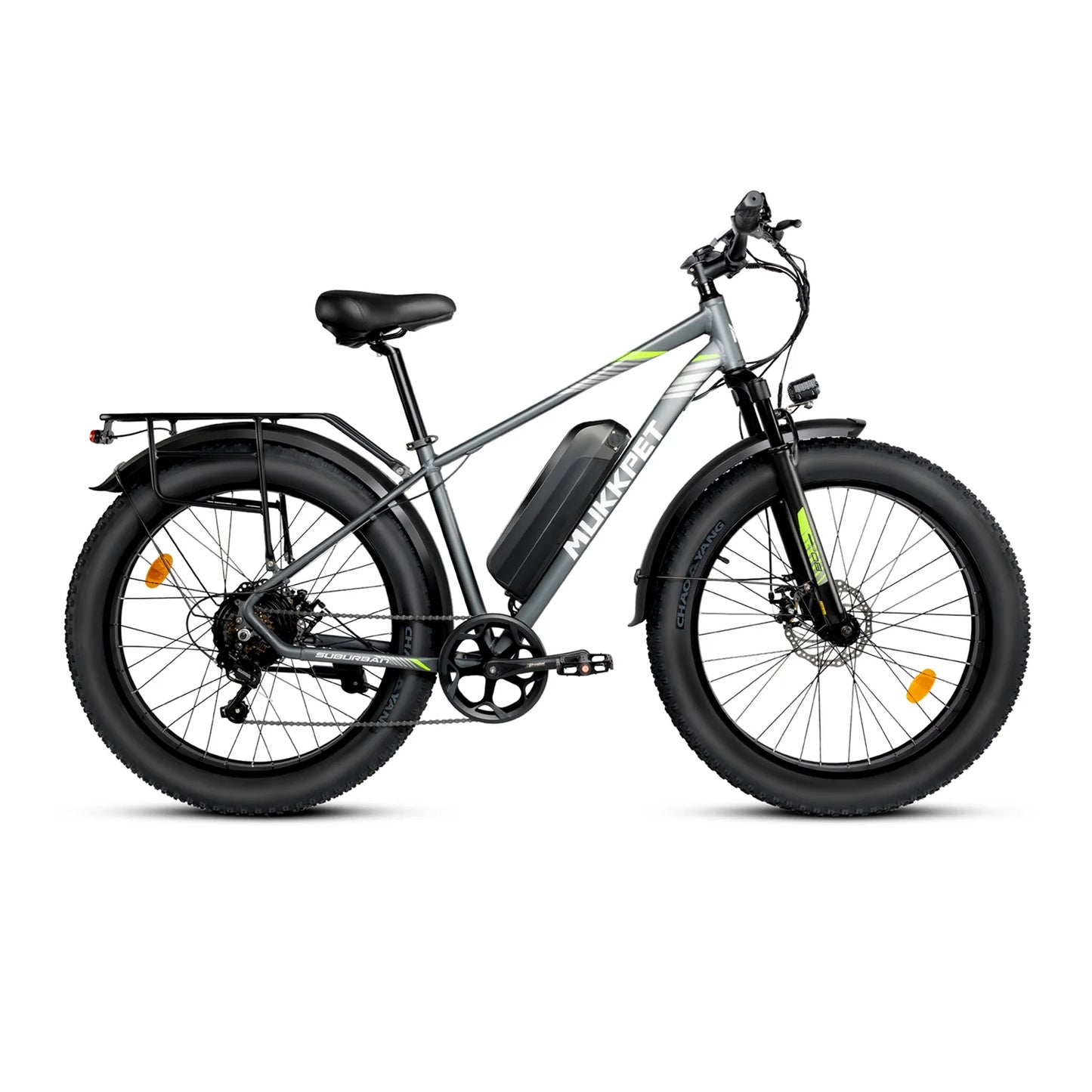 Mukkpet Suburban 1500W Peak E-bike, Max Speed: 25 MPH