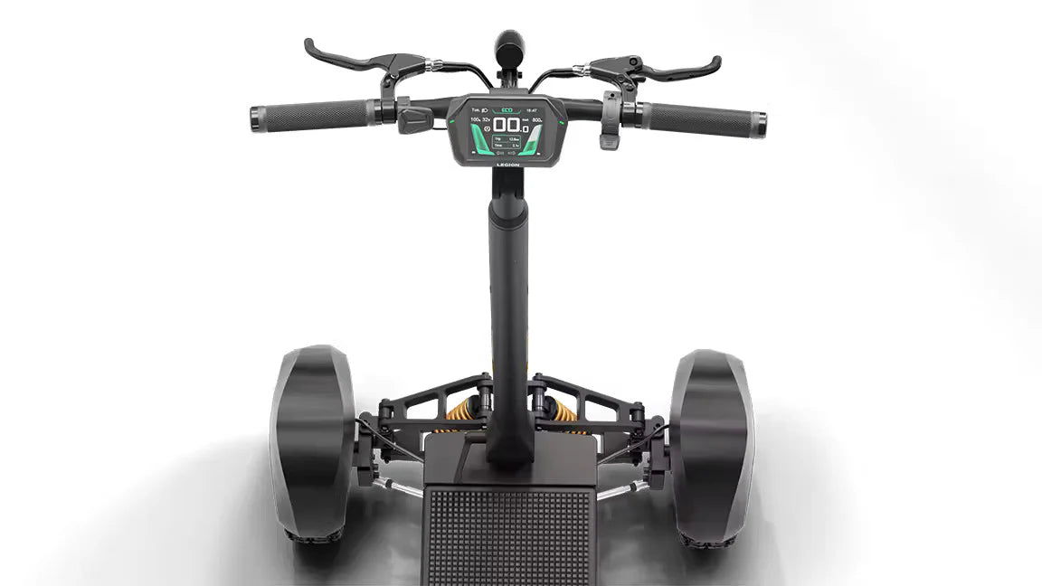 X-Quad 3000, Top Speed: 20-28mph