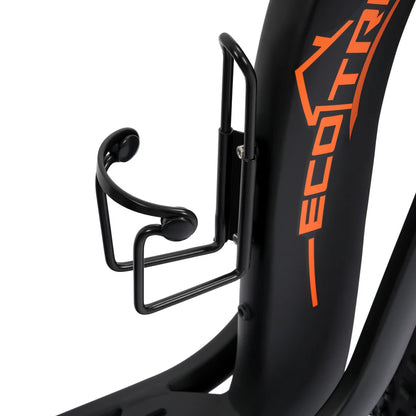 Ecotric 48V 24"x4.0 Front 20"x4.0 Rear Tires Tricycle electric bike with Front Basket + Rear Rack, Top Speed - 26MPH