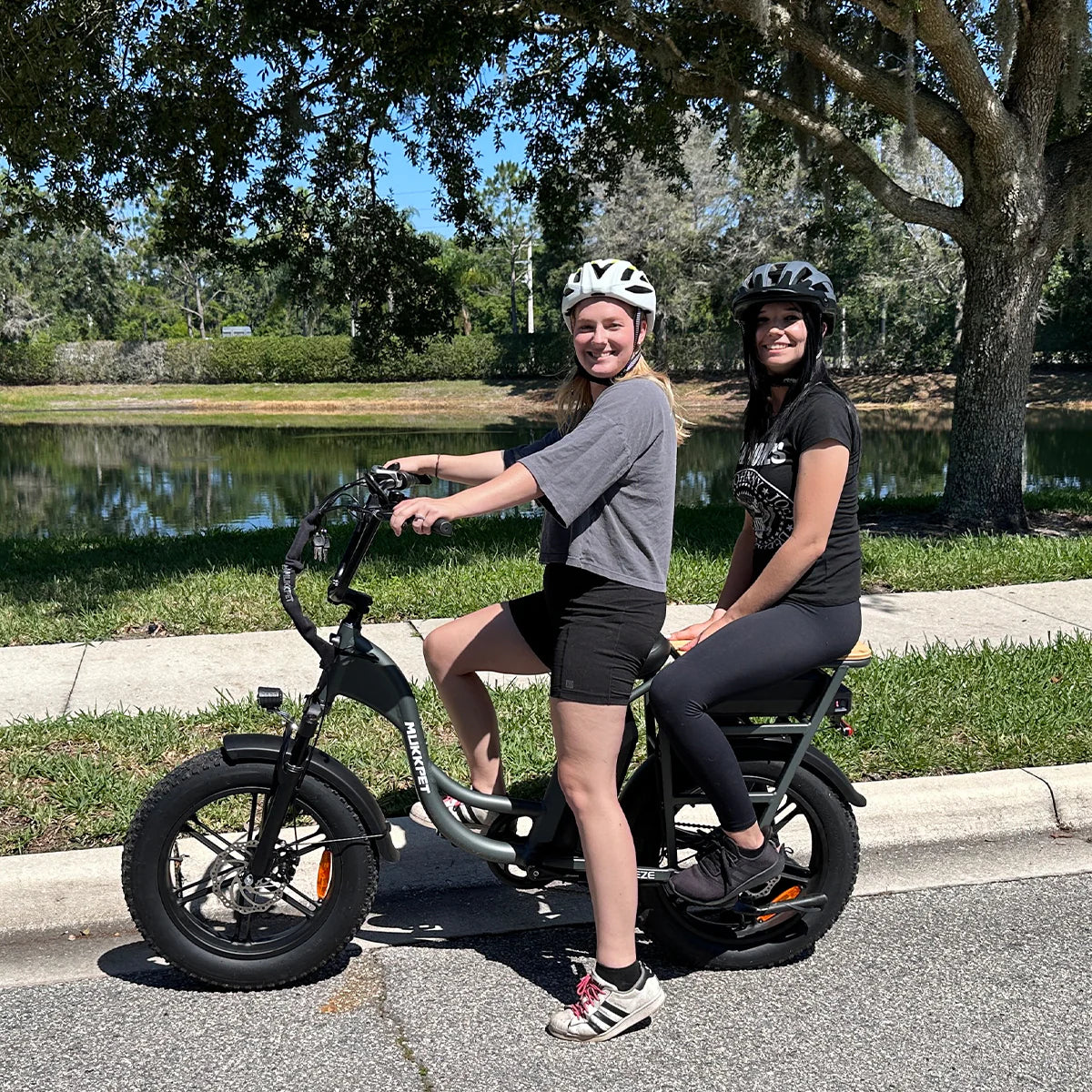 Mukkpet Breeze Dual-Battery Cargo eBike, Max Speed - 28MPH