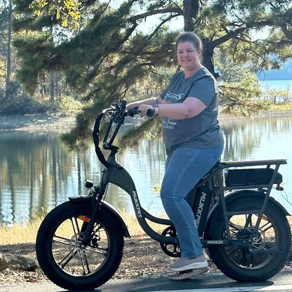 Mukkpet Breeze Dual-Battery Cargo eBike, Max Speed - 28MPH