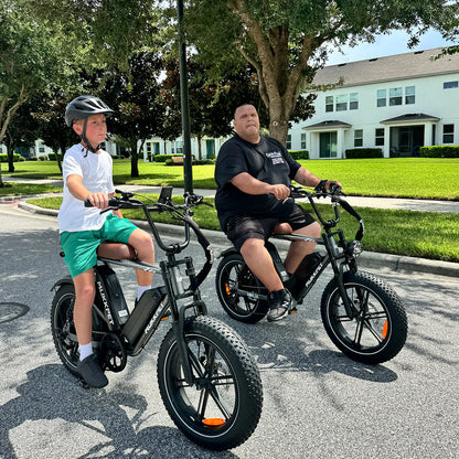 Mukkpet NINJA Moped-Style E-Bike, Top Speed- 35MPH