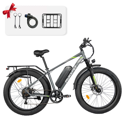 Mukkpet Suburban 1500W Peak E-bike, Max Speed: 25 MPH