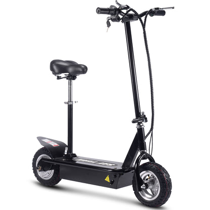 Say Yeah 500w 36v Electric Scooter Black, Top Speeds: Ride at 8, 15, or 22 MPH