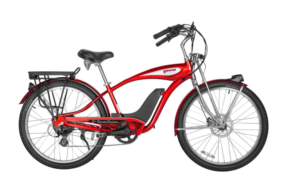 Young Electric E-Classic Cruiser 26" Retro eBike | 500W Motor, Up to 58 miles, Max Speed - 20 MPH