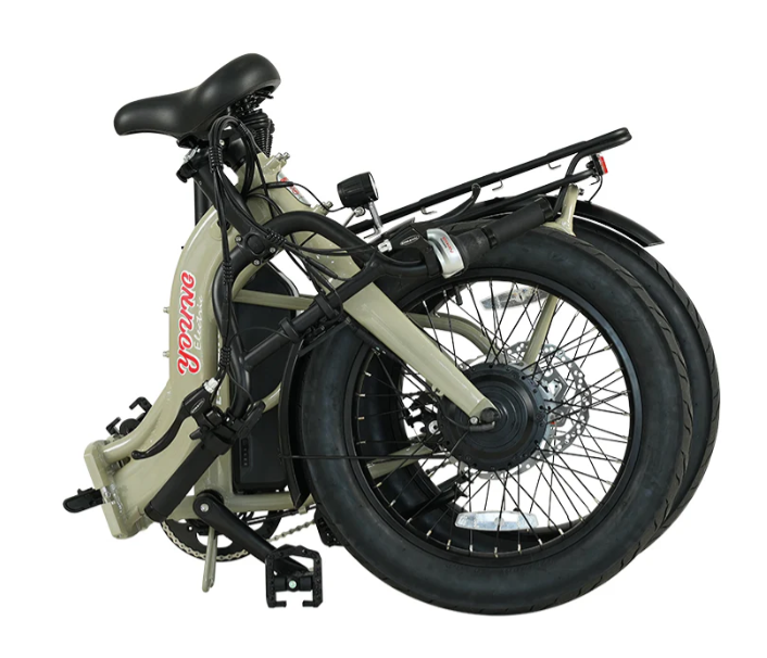 Young Electric E-Urban Pro 500W Lightweight Folding eBike | 20'' Fat Tire With 720Wh LG Battery | Torque Sensor, Internal Gear Hub, Max Speed - 20MPH