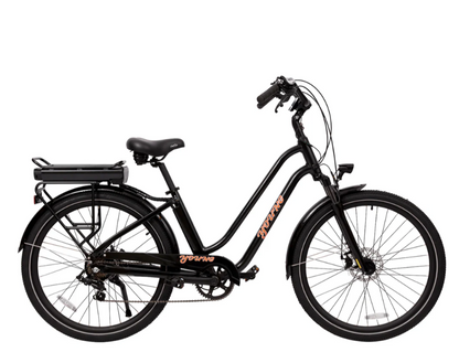Young Electric Vie 27.5’’ Step-Through | 350W Ultra-Comfy Ebike, Up to 90 Miles, Torque Sensor | UL 2849 Safety Certified, Max Speed - 20MPH