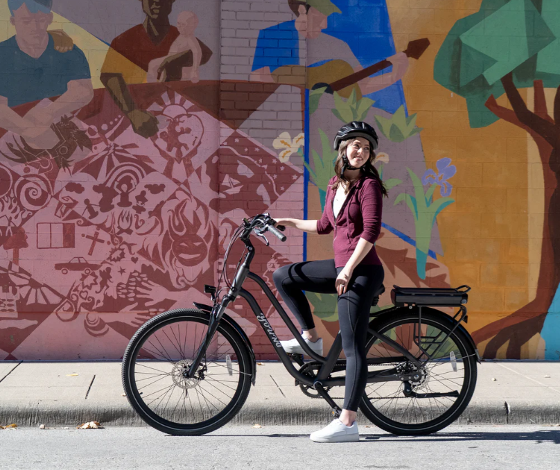 Young Electric Vie 27.5’’ Step-Through | 350W Ultra-Comfy Ebike, Up to 90 Miles, Torque Sensor | UL 2849 Safety Certified, Max Speed - 20MPH