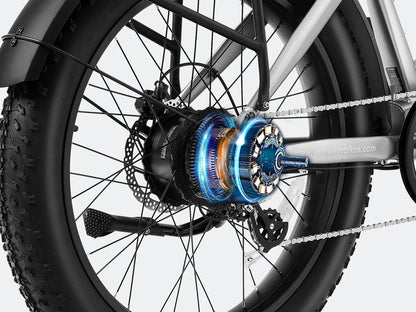 VELOWAVE Ranger Step-Thru 2.0 Electric Bike, Top speed- 28 mph