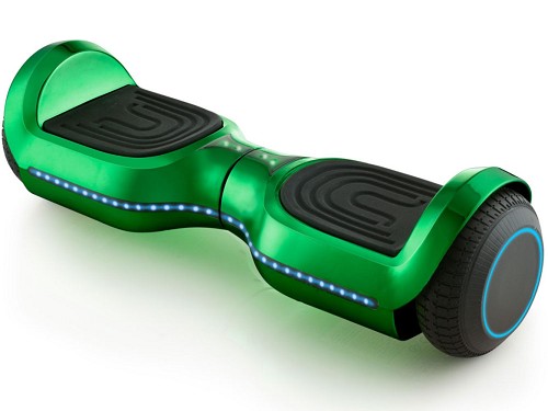MotoTec Hoverboard 24v 6.5in Wheel L17 Pro Green, Maximum Speed: Up to 6+ mph