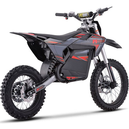 MotoTec 72v Pro Electric Dirt Bike 5000w Lithium Blue, Top Speed: 50 MPH